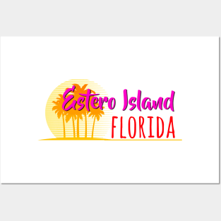 Life's a Beach: Estero Island, Florida Posters and Art